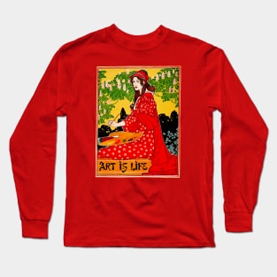 Art Is Life Long Sleeve T-Shirt